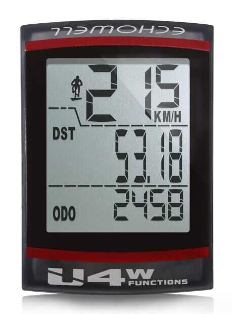 ECHOWELL U14W KABLOSUZ KM SAYACI 4 FONKSİYON