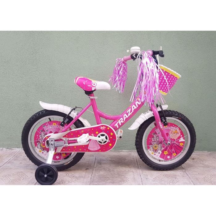 TRAZANO 16 KIZ ÇOCUK BİSİKLETİ