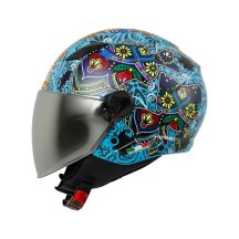 SWAY SW 765 OPEN FACE MOTOSİKLET KASKI RENK: SPRING BLUE